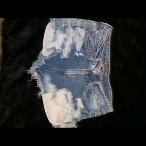 Distressed Jean Shorts!